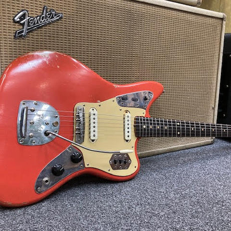Original 1962 Fender Jaguar (refin) w '62RI case