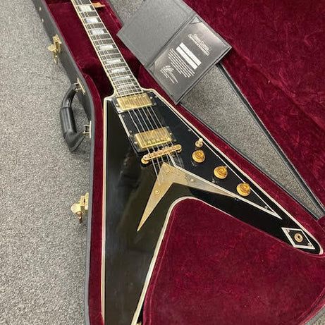 Gibson Flying V Custom Ebony w/ hardcase