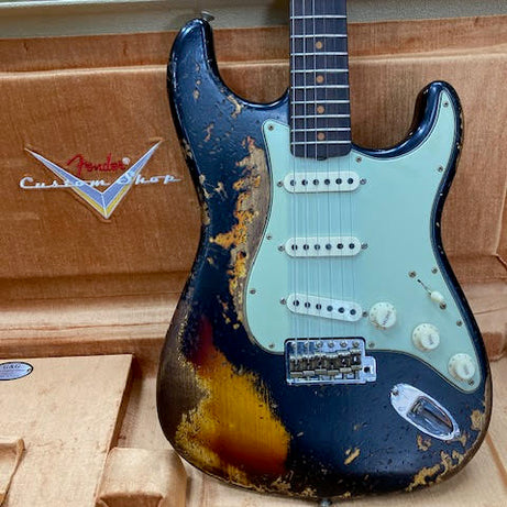 Fender Custom Shop 63 STRAT SUPHREL 1963 Stratocaster Super Heavy Relic Electric Guitar