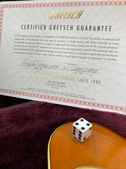 Gretsch G6120T Brian Setzer Signature Nashville '59 "Smoke" Hollowbody Guitar (preowned)