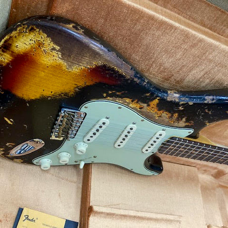 Fender Custom Shop 63 STRAT SUPHREL 1963 Stratocaster Super Heavy Relic Electric Guitar
