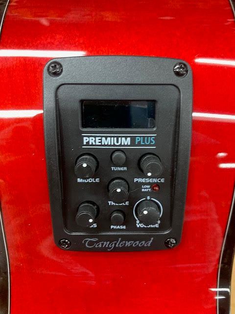 Tanglewood Acoustic/Electric Azure Superfolk CE Pacific Walnut Top