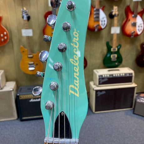 Danelectro Baritone electric guitar surf green Korea