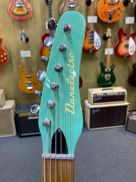 Danelectro Baritone electric guitar surf green Korea