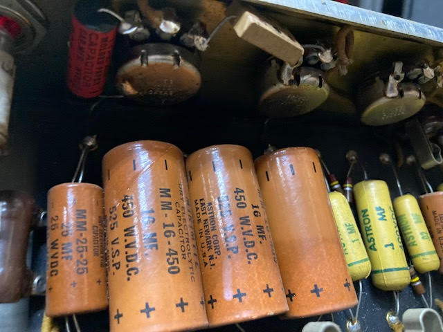 SOLD - 1956 Fender Deluxe 5E3 Tweed Narrow Panel amplifier