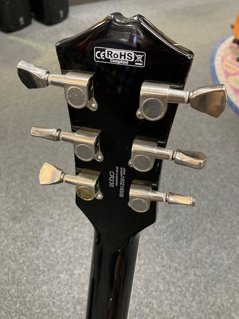 Cort LP CR230 Classic Rock black electric guitar w/ hardcase