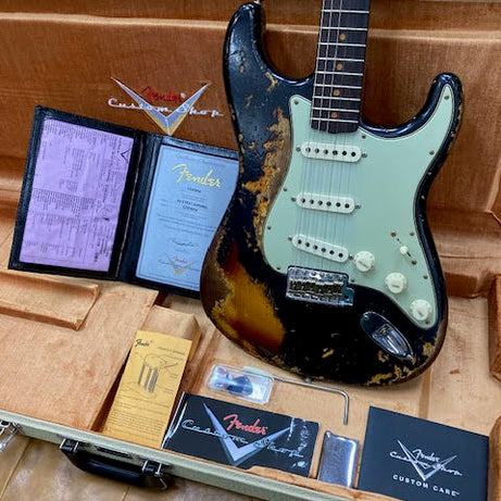 Fender Custom Shop 63 STRAT SUPHREL 1963 Stratocaster Super Heavy Relic Electric Guitar