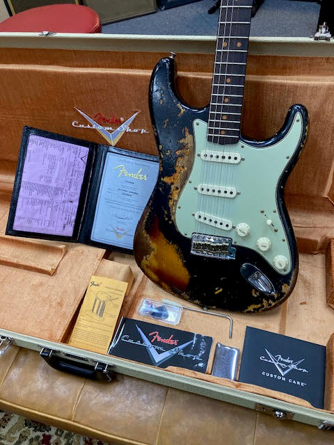 Fender Custom Shop 63 STRAT SUPHREL 1963 Stratocaster Super Heavy Relic Electric Guitar