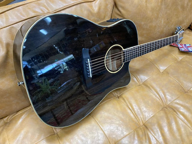 Tanglewood TW5BS Winterleaf Dreadnought C/E Black Shadow