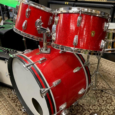 **SOLD**LUDWIG Hollywood 1968 DRUM KIT SHELL PACK  Ex Powderfinger drum kit
