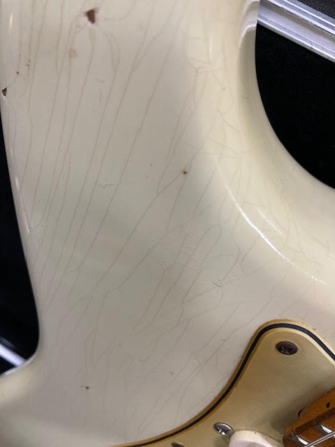 Fender Stratocaster Mexican roadworn body with non original neck.
