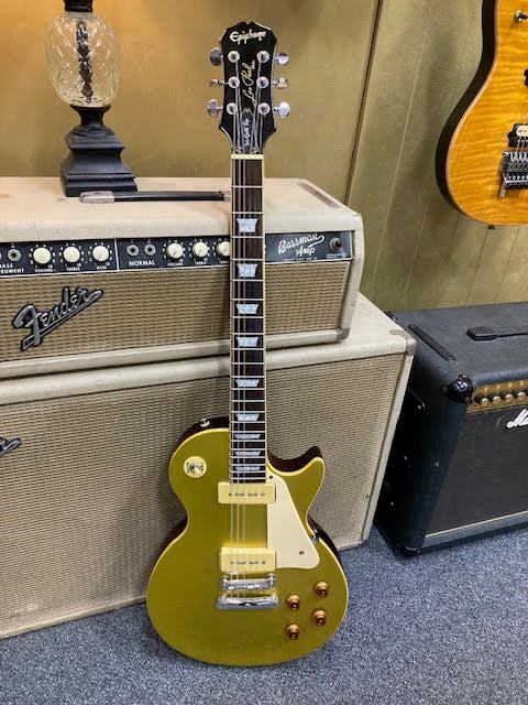 Epiphone Gold Top 1956RI P90's electric guitar (preowned)
