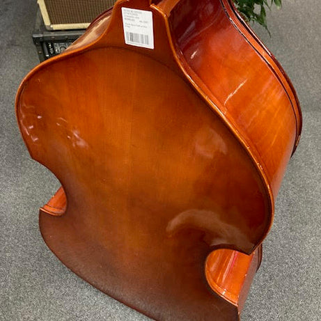 Double Bass 3/4 Allegro brand ? w/ case and bow (preowned)