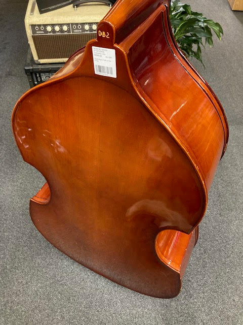Double Bass 3/4 Allegro brand ? w/ case and bow (preowned)