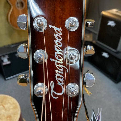 Tanglewood Winterleaf Pro Exotic Mini Acoustic/Electric Koa