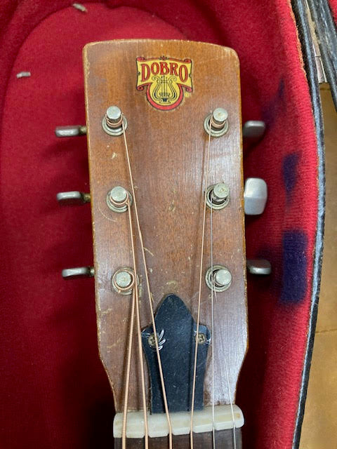 Vintage Dobro 1973 Metal guitar w/ case
