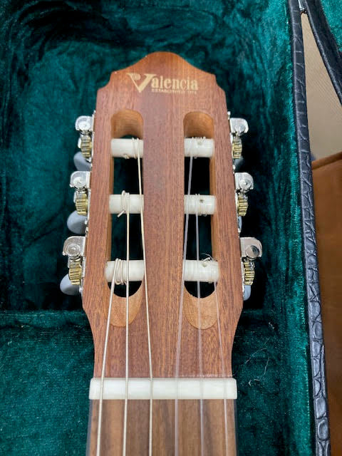 Valencia VC350 small body guitar w/ case (immaculate)