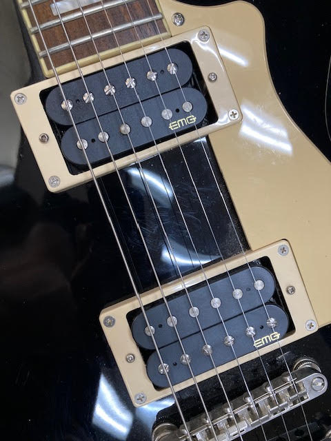 Cort LP CR230 Classic Rock black electric guitar w/ hardcase