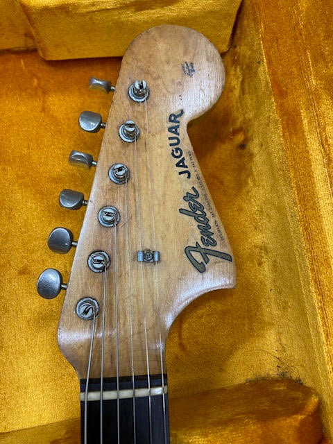 Original 1962 Fender Jaguar (refin) w '62RI case