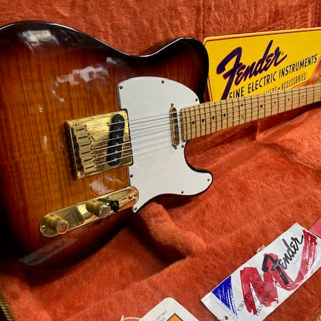 Fender Telecaster 1996 50th anniversary w/ Fender tweed case + candy