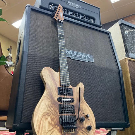 Walton Custom Built Camphor Floyd Rose electric guitar