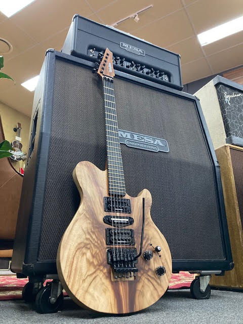 Walton Custom Built Camphor Floyd Rose electric guitar