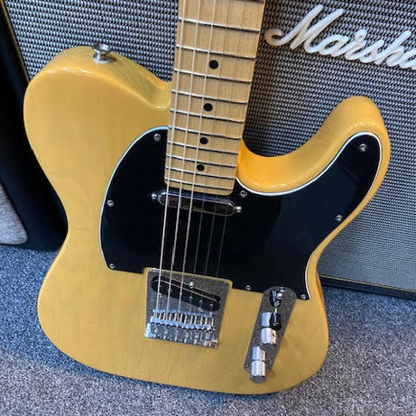 Fender Telecaster Made in Mexico Butterscotch Maple neck .