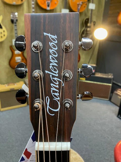 Tanglewood TDBTSFCEAEB Discovery Exotic Superfolk C/E All Ebony (shop stock)