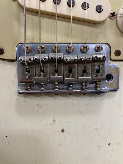 Fender Stratocaster Mexican roadworn body with non original neck.