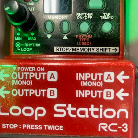 Preowned BOSS RC-3 loop pedal