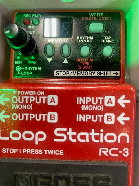 Preowned BOSS RC-3 loop pedal