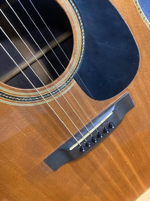 Rare Vintage YAMAKI 1970's Acoustic Guitar F-160 ALL Solid body Made in Japan