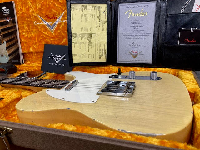 Fender Telecaster Custom Shop 1960 Natural blonde relic (preowned)