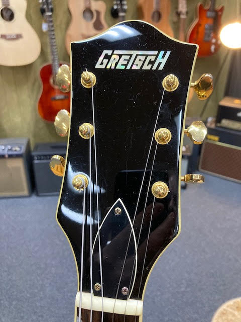 Gretsch G5420TG Hollowbody single cut electric guitar RARE BLACK w/upgrades