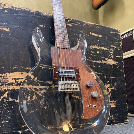 Greco Dan Armstrong Lucite guitar Super rare w/ hardcase