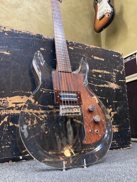Greco Dan Armstrong Lucite guitar Super rare w/ hardcase