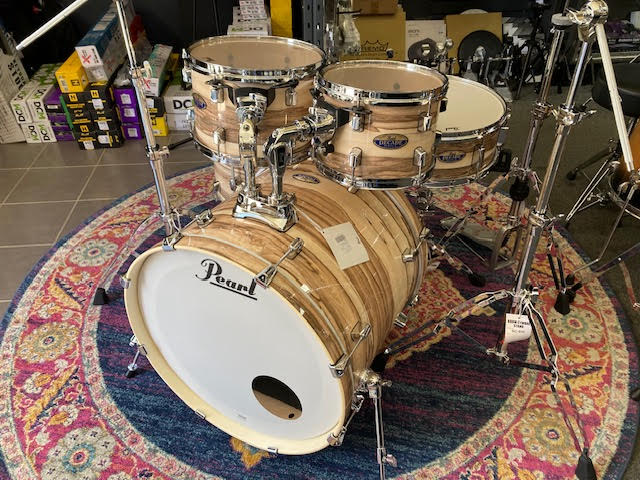 Pearl Limited edition Decade Maple exotic gloss drum kit Fusion Plus sizes