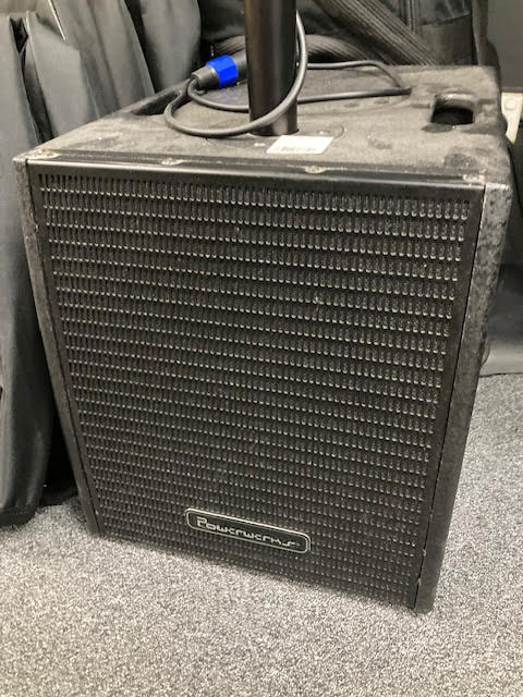 Powerwerks PWRPA2 2000 Watt Two-Piece Line Array - Floor Model