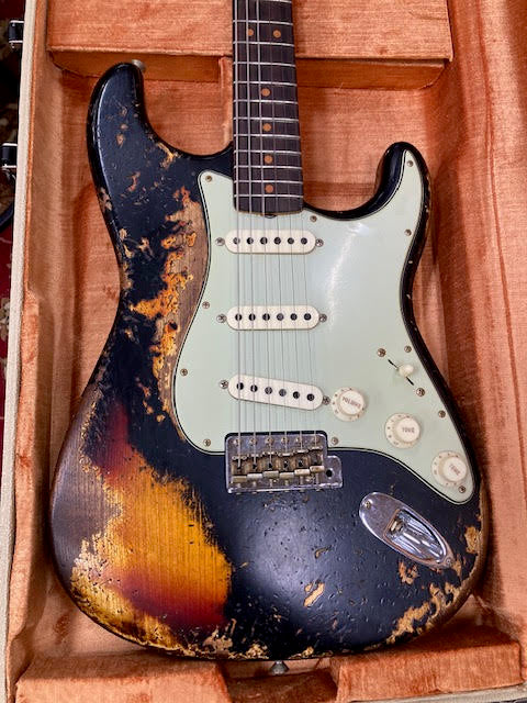 Fender Custom Shop 63 STRAT SUPHREL 1963 Stratocaster Super Heavy Relic Electric Guitar