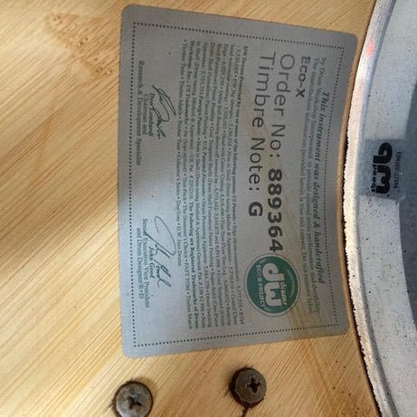 DW ECO-X Bamboo/Birch 6 piece drum kit w/ hardware + cymbals (preowned)