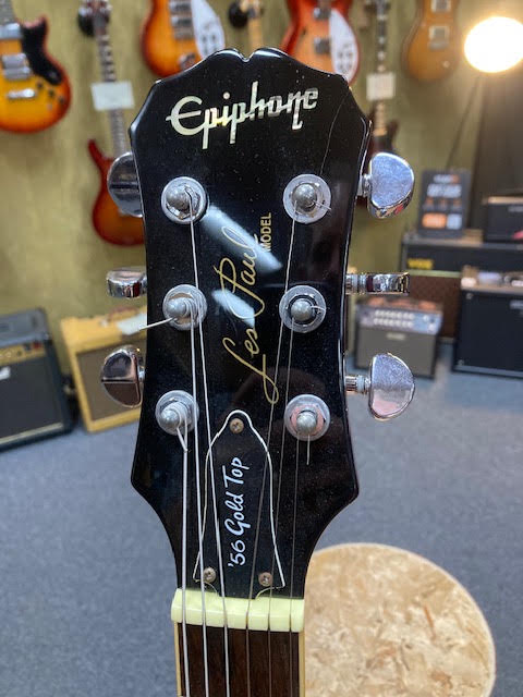 Epiphone Gold Top 1956RI P90's electric guitar (preowned)