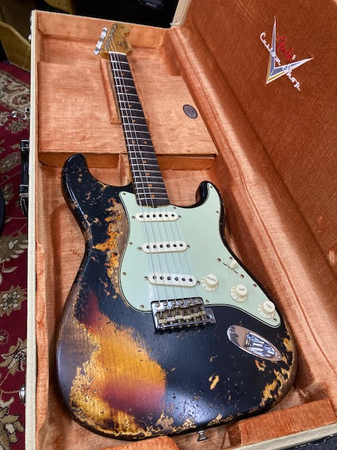 Fender Custom Shop 63 STRAT SUPHREL 1963 Stratocaster Super Heavy Relic Electric Guitar