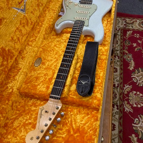 SOLD - Fender Customshop Stratocaster 1960 Journeyman Sonic Blue w/hardcase