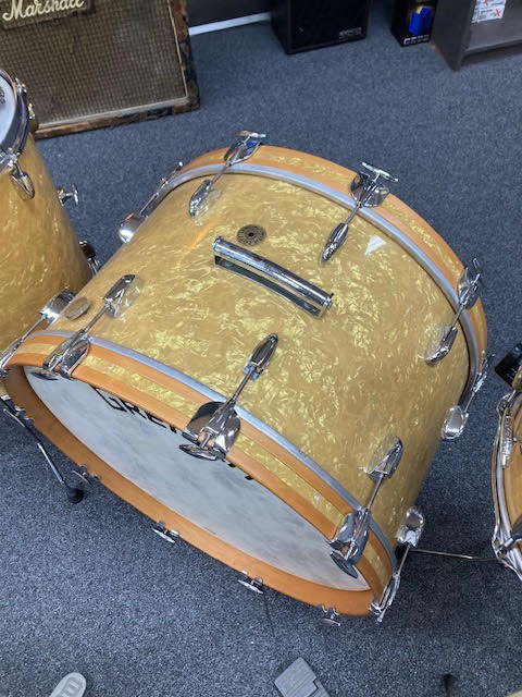 Gretsch Broadkaster 4 piece drum kit USA Reissue shell pack . ( preowned )