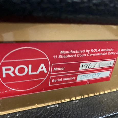 Rola Plexi JTM45 guitar amp head (super rare) preowned