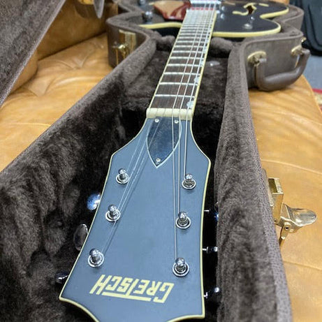 G5410T Gretsch Electromatic “Rat Rod” Hollow Body Single-Cut, Bigsby, Rosewood Fingerboard, Matte Black (preowned) w/ hardcase