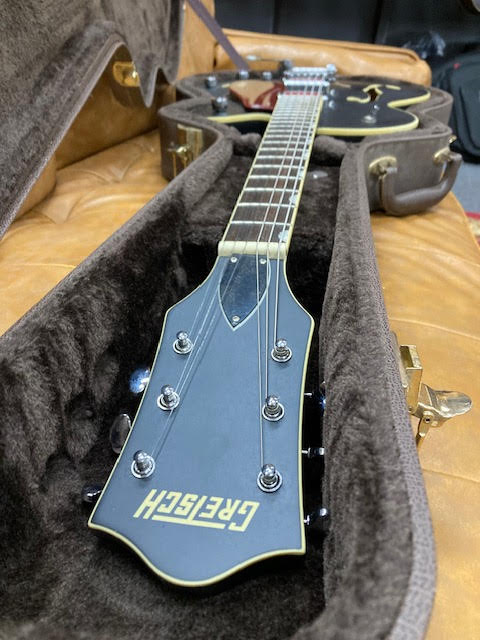 G5410T Gretsch Electromatic “Rat Rod” Hollow Body Single-Cut, Bigsby, Rosewood Fingerboard, Matte Black (preowned) w/ hardcase