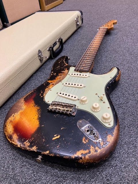 Fender Custom Shop 63 STRAT SUPHREL 1963 Stratocaster Super Heavy Relic Electric Guitar