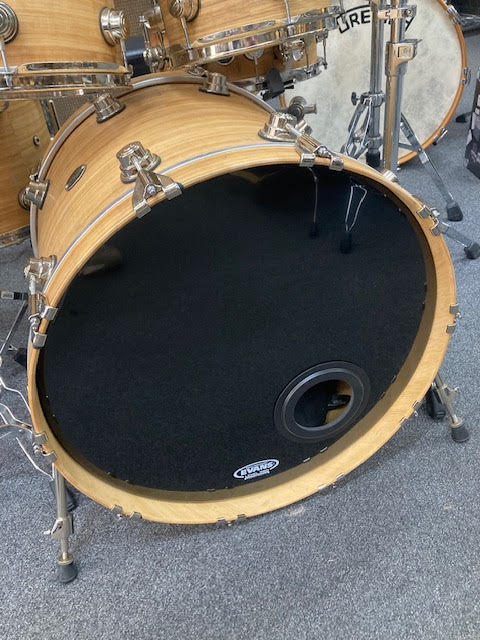 DW ECO-X Bamboo/Birch 6 piece drum kit w/ hardware + cymbals (preowned)