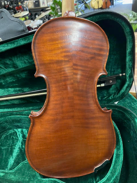 Gliga I Violin Dark Antique w/ case + bow (preowned)